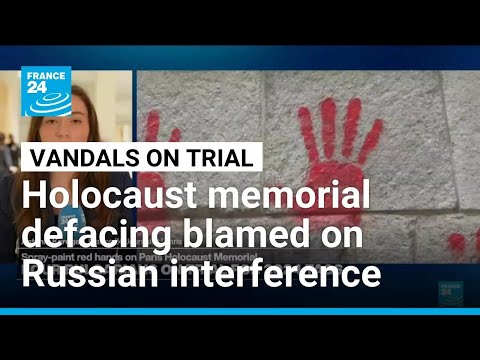 YouTube video thumbnail: 'The Suspicion is Firmly at Russia's Door': Four Bulgarians on Trial for Defacing Holocaust Memorial