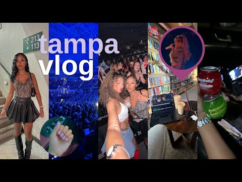 come with me to tampa ✧ | prep + vlog (hair, nails, packing, latto concert, seeing alyssa