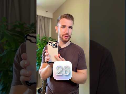iOS26: Cambia Subito Queste FUNZIONI!