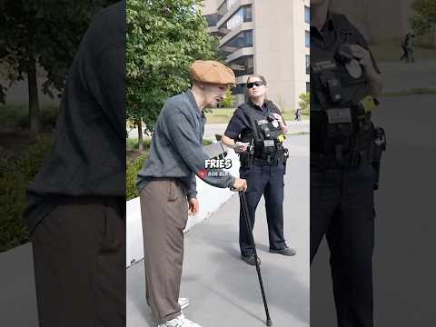 Trolling Police dressed as old men😭via:@AshAlkk