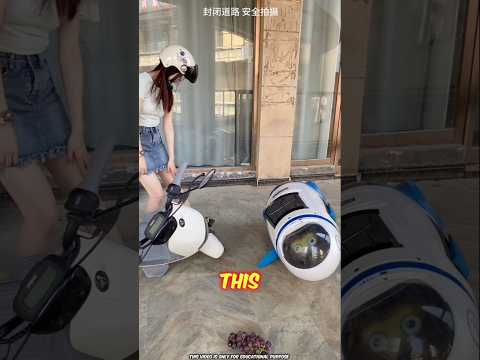 Girl Caused an Accident with the Robot 😭❤️~mini wood toy-woodworking art skill #shorts #candy