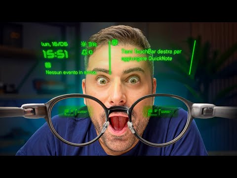 Ho PROVATO gli OCCHIALI SMART del FUTURO! (pazzeschi)
