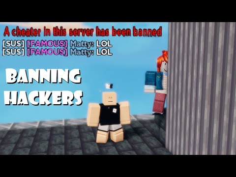 I Pretended to HACK, While Playing with A DEV.. (Roblox Bedwars) 