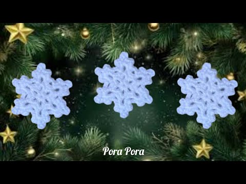 Crochet Snow Flake I Crochet Christmas Decorations I Crochet Christmas Ornaments