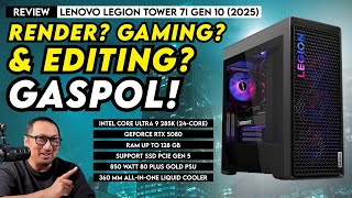 PC Gaming yg Kencang Gaspol & Mudah Di-Upgrade: Review Lenovo Legion Tower 7i 34IAS10