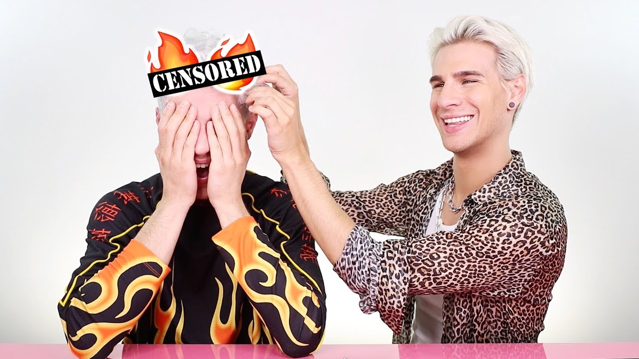 I gave my twin a major hair makeover!