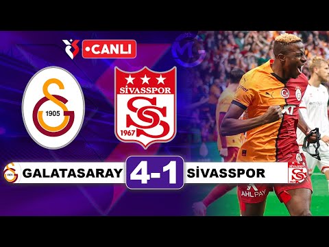 Galatasaray 4-1 Sivasspor / Süper Lig Canlı Yayın