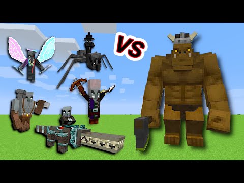 ELITE SMASH vs ILLAGE and SPILLAGE MONSTERS in MINECRAFT