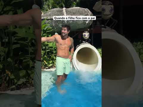 Onde está o Nonô? #humor #piscina #diversão #filhos #maternidade
