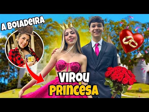 A BOIADEIRA VIROU PRINCESA #maitecatunda