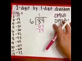 Mastering 2-Digit by 1-Digit Division Techniques