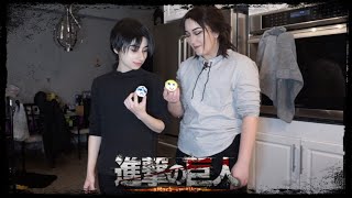 Attack on Cupcakes with Levi and Eren