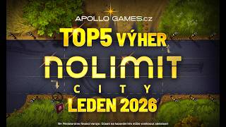 Lednové TOP výhry na Nolimit City automatech