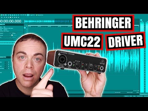 behringer usb audio driver for umc22