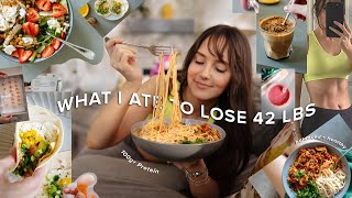 What I ate to lose 42 lbs - high protein meals for summer