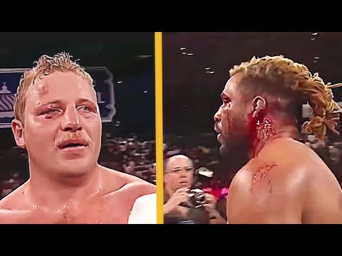 ( Pertempuran Brutal ) : Shannon Briggs vs Francois Botha #boxing