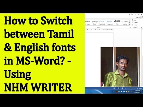 tamil fonts for ms word 2003