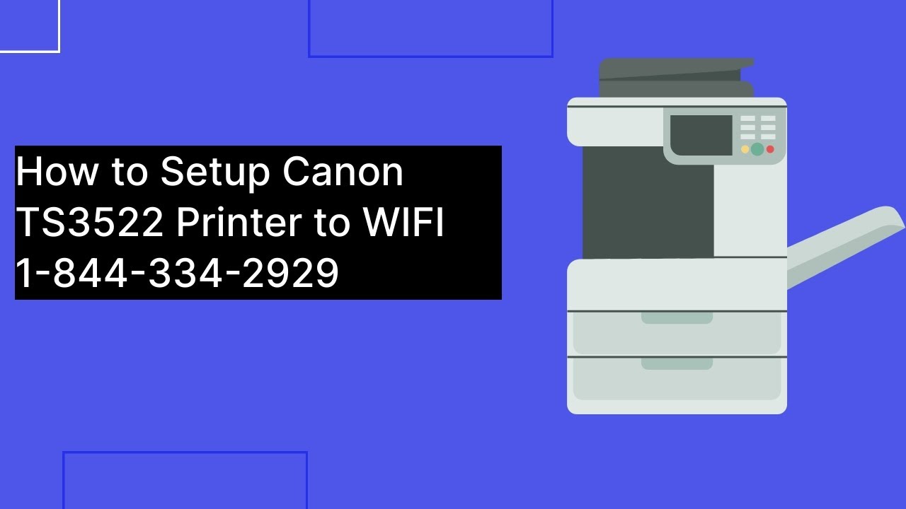 How To Connect Canon Ts3522 Printer To Wifi Router