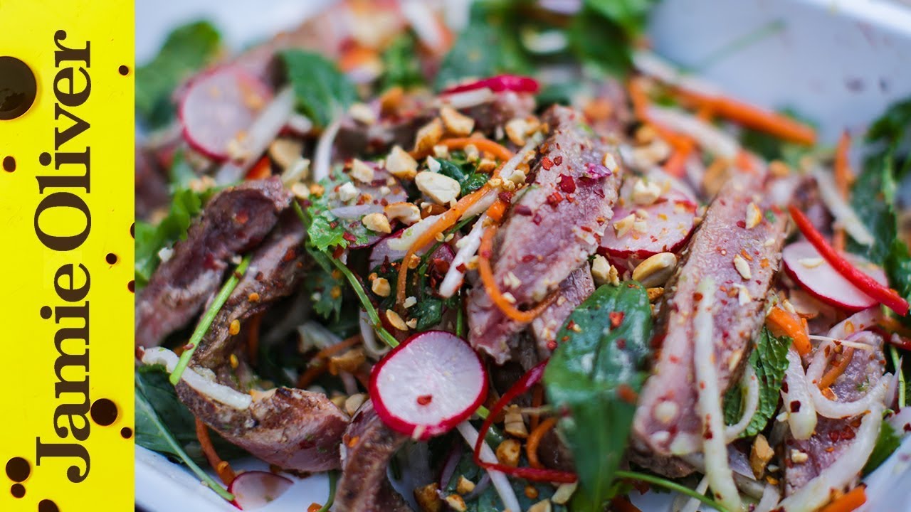 Oriental Beef Salad Food Busker