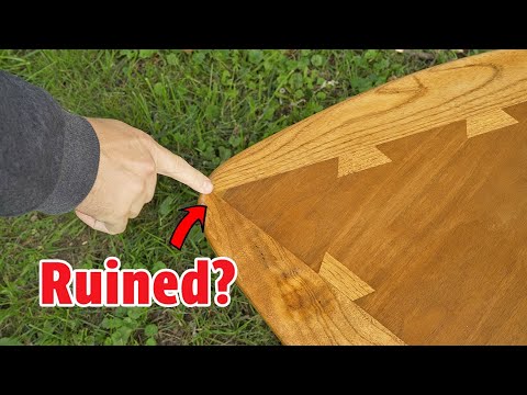 Refinishing An MCM Lane Acclaim Table | This Classic Table Was Almost Ruined | Furniture Restoration