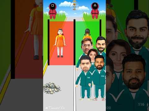 Win - Squid Game Shorts, Cricket Player Shorts, Funny Vfx Shorts #shorts