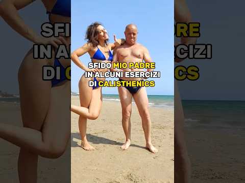 Ho sfidato MIO PADRE: questo è quello che è successo 🤣 #calisthenics #shorts #challenge