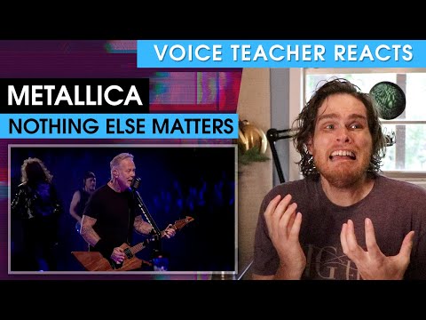 Voice Teacher Reacts to Metallica - Nothing Else Matters