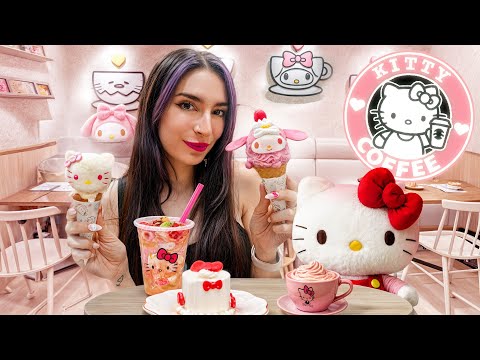 VISITAMOS LA CAFETERÍA DE HELLO KITTY Y SUS AMIGOS EN JAPÓN