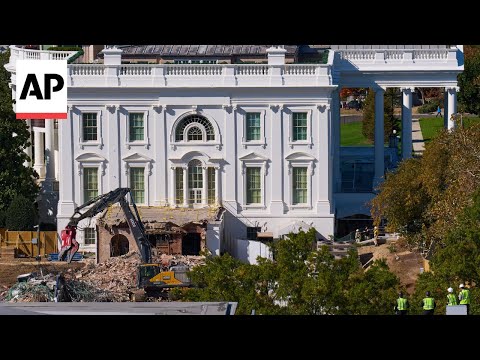 YouTube video thumbnail: White House Historical Association Says Items From East Wing Were Preserved