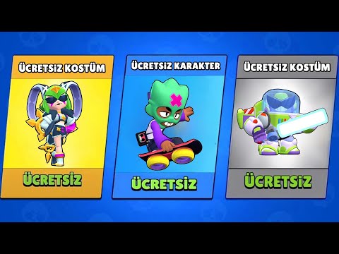 Neredeyse Bütün Dükkanı ÜCRETSİZ Alabilirsiniz... 🎁 Brawl Stars