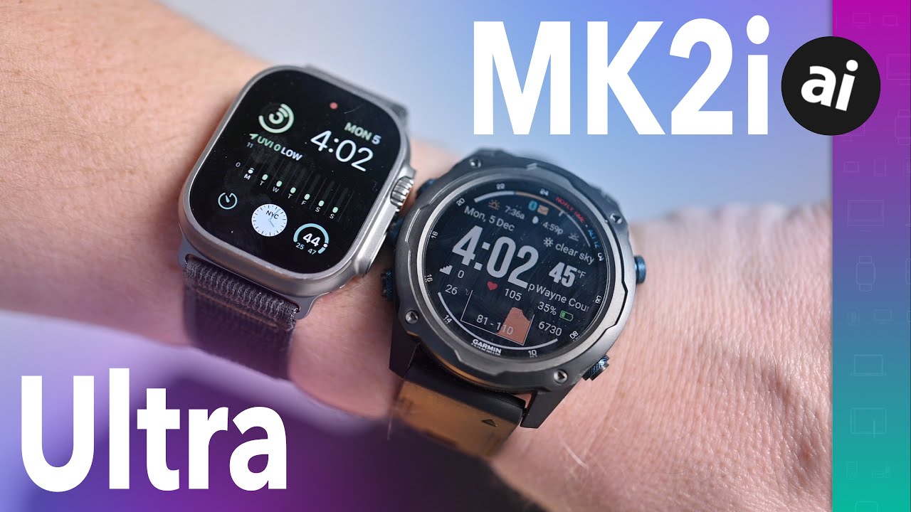 Apple Watch Ultra VS Garmin Descent MK2i! Best Smartwatch?!