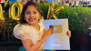 You Tube Award | Unboxing of You Tube Silver Play Button Award | Dance | Kids You tuber | Akaisha
