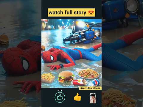 Spider-Man fails to save his own pizza from rainwater