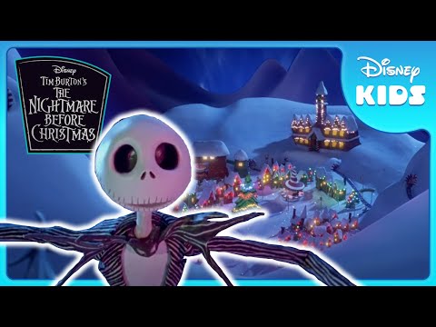 🎅 Discover the Magic of Christmas Town! | Nightmare Before Christmas | Disney Kids