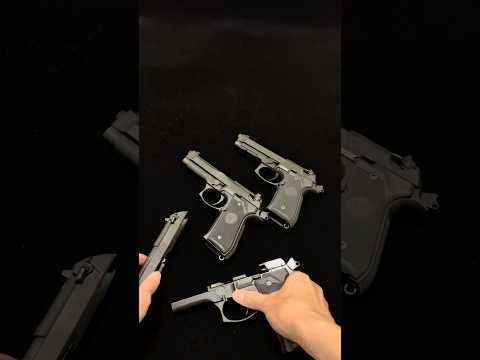 Tripple Beretta Eutde By Marushin. I'll give this 4 of 10 マルシン ベレッタ フィールドストリップ#airsoft
