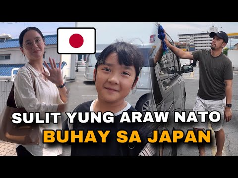 PAGOD PERO SULIT YUNG ARAW NA TO | FIlipino Japanese Family  | Life in Japan