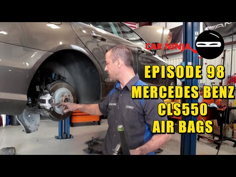 CAR NINJA Ep.98  CLS550 Air Bags