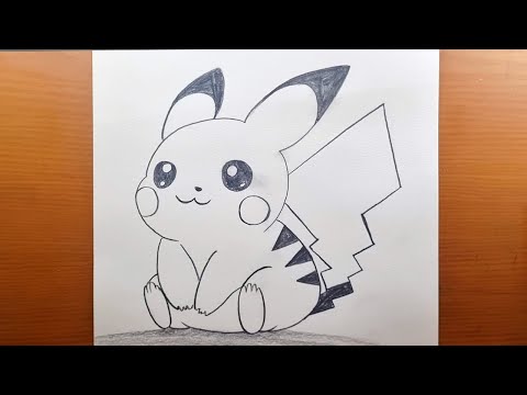 Come disegnare un simpatico Pikachu passo dopo passo