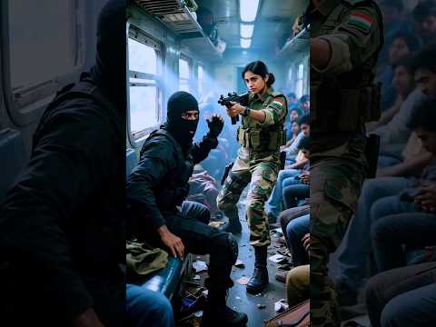 Bangladeshi female soldier fights terrorists on a solo journey | Incredible Rescue #ai #army
