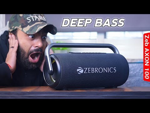 ZEB-Axon 100 | The Ultimate 90W Bluetooth Speaker With Deep Bass Review