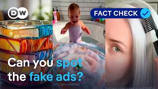 YouTube video thumbnail: How to Spot Fake AI ads Selling Unreal Products 
