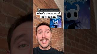 “What’s the point of indie games when GOOD games exist?” 👀 #gaming #gamingshorts #indiegames