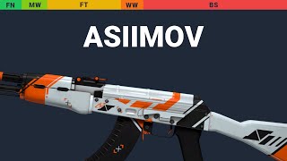 AK-47 Asiimov Wear Preview