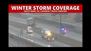 🔴 LIVE: MAJOR WINTER STORM COVERAGE