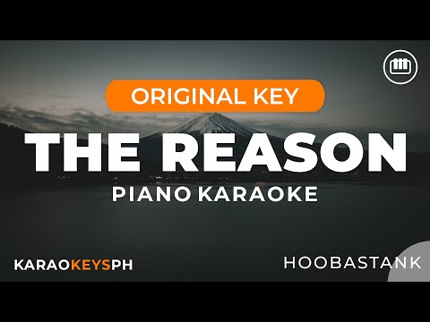The Reason – Hoobastank (Piano Karaoke)