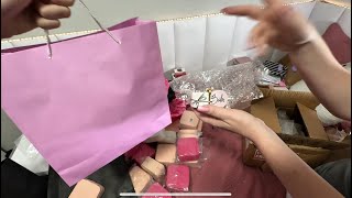 Montando as lembrancinhas da festa da Babi!