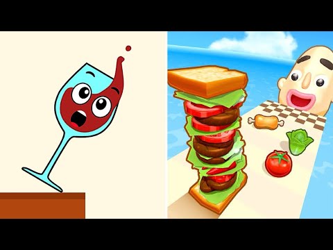 SANDWICH RUNNER | SPILL IT! GAMES Gameplay LIVE🔴