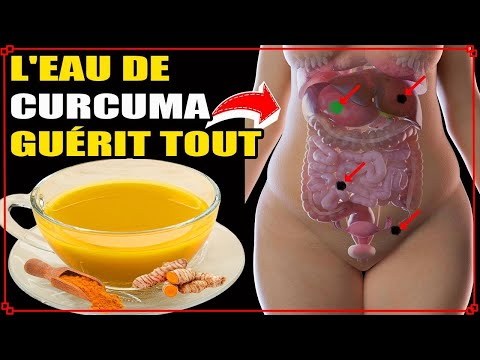 EAU DE CURCUMA: Bienfaits Miraculeux et Dangers De L'eau De Curcuma