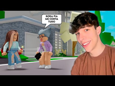 VIREI A VELHA MAIS FOFOQUEIRA DO BROOKHAVEN! - Roblox