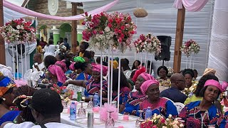 Beautiful traditional union reception